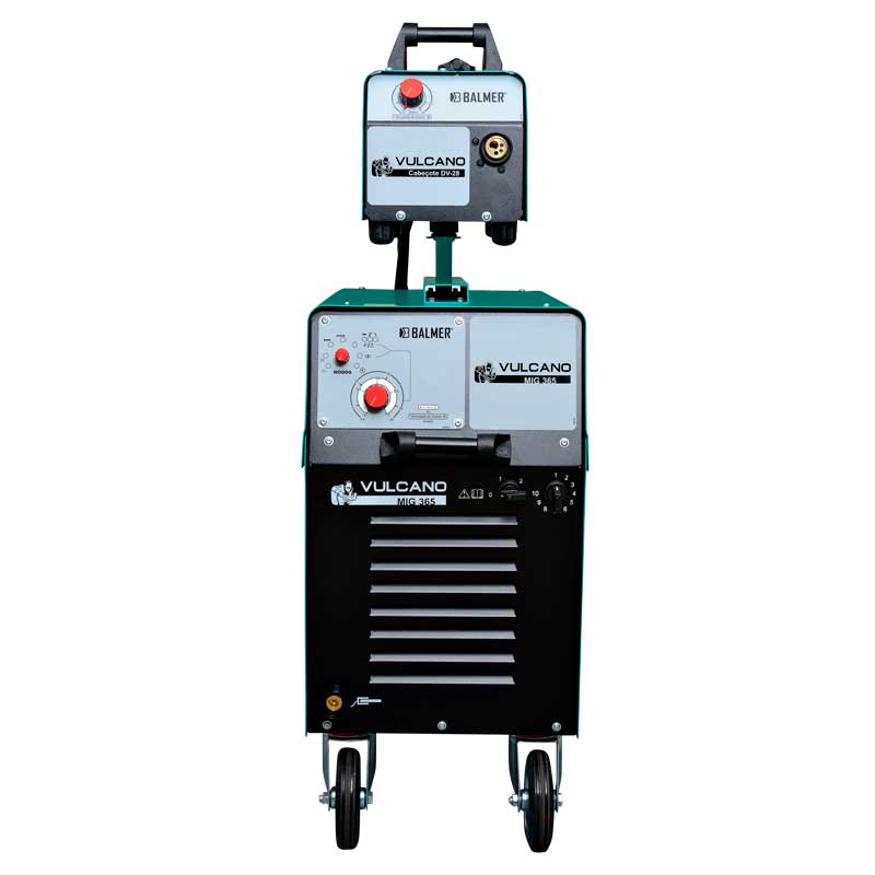 Máquina Vulcano 365 Mig/Mag 45 a 360A Trifásica 220/380V